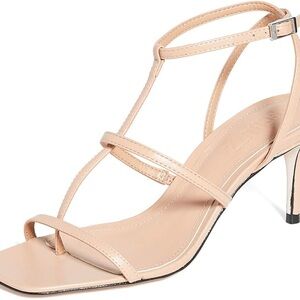 SCHUTZ Beige Strappy Heels